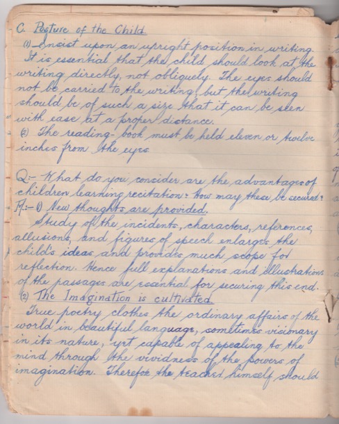 Teaching notes 3