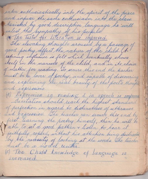 teaching notes 4